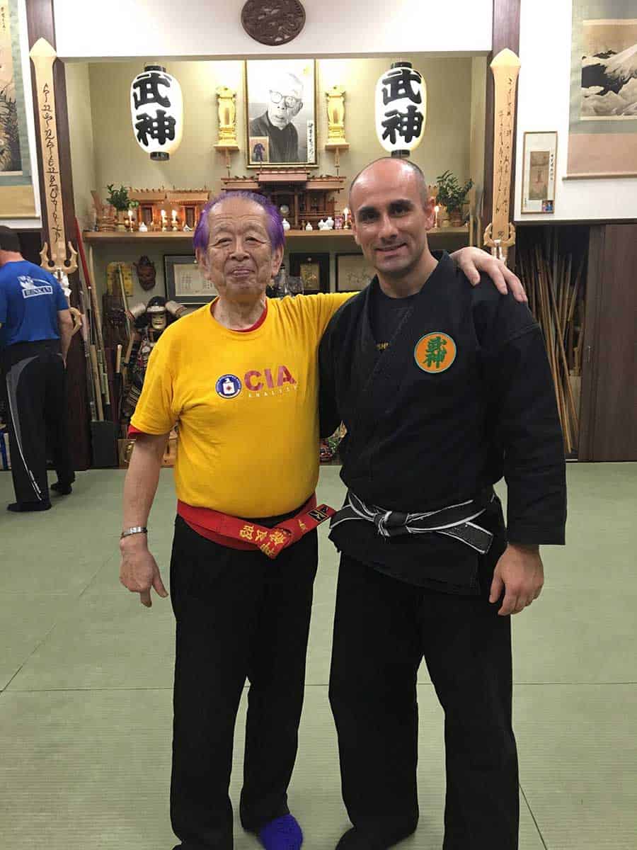 Bujinkan Soke Masaaki Hatsumii And Dai Shihan Sasa Kesic